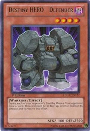Image of Destiny HERO - Defender (LCGX-EN127) - Legendary Collection 2 Unlimited