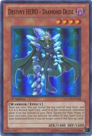 Image of Destiny HERO - Diamond Dude (LCGX-EN124) - Legendary Collection 2 Unlimited