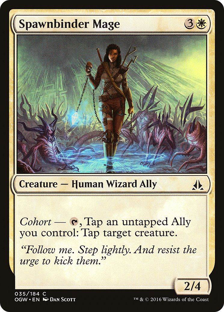 Image of Spawnbinder Mage (OGW-035) - Oath of the Gatewatch Foil
