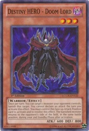 Image of Destiny HERO - Doom Lord (LCGX-EN122) - Legendary Collection 2 1st Edition