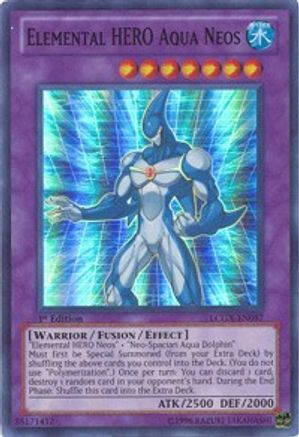 Image of Elemental HERO Aqua Neos (LCGX-EN057) - Legendary Collection 2 1st Edition