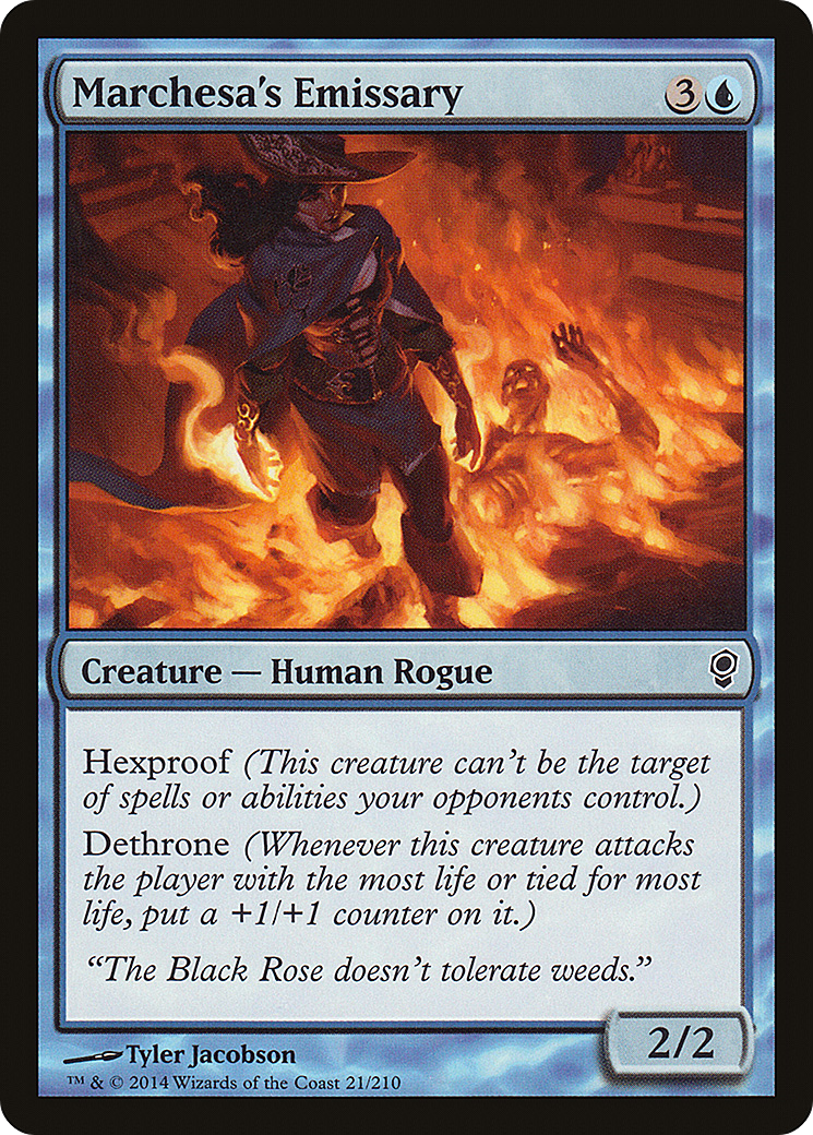 Image of Marchesa's Emissary (CNS-021) - Conspiracy Foil