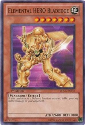 Image of Elemental HERO Bladedge (LCGX-EN013) - Legendary Collection 2 1st Edition