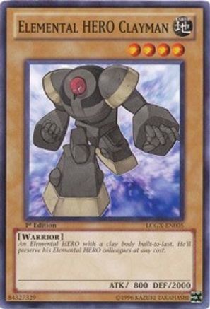 Image of Elemental HERO Clayman (LCGX-EN005) - Legendary Collection 2 Unlimited