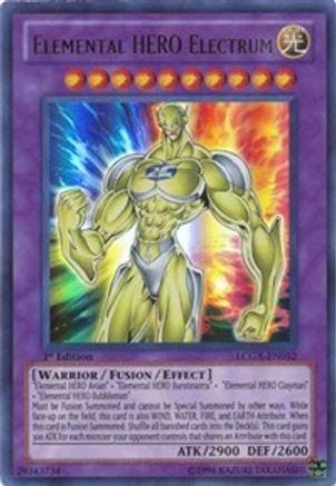 Image of Elemental HERO Electrum (LCGX-EN052) - Legendary Collection 2 1st Edition