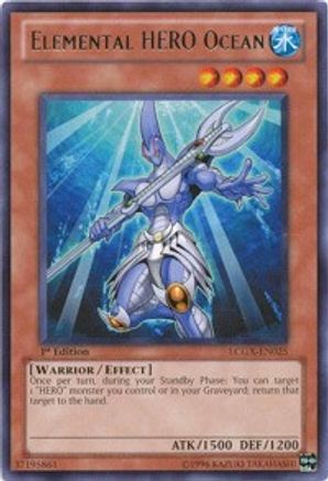 Image of Elemental HERO Ocean (LCGX-EN025) - Legendary Collection 2 Unlimited