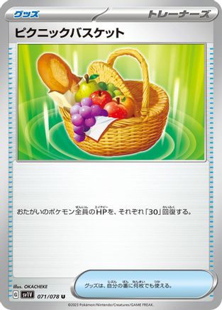 Image of Picnic Basket (071/078) - SV1V Violet ex