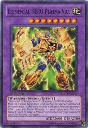 Image of Elemental HERO Plasma Vice (LCGX-EN066) - Legendary Collection 2 Unlimited