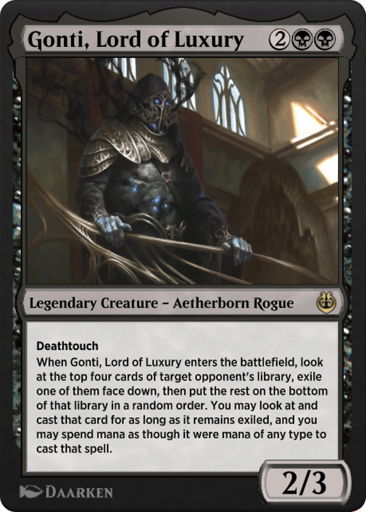 Image of Gonti, Lord of Luxury (KLR-093) - Kaladesh Remastered