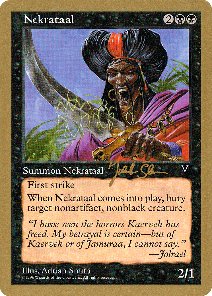 Image of Nekrataal - 1997 Jakub Slemr (VIS) (WCD-) - World Championship Decks 1997