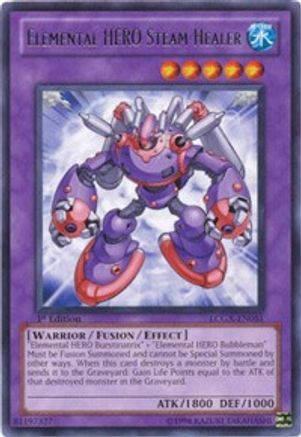 Image of Elemental HERO Steam Healer (LCGX-EN051) - Legendary Collection 2 1st Edition