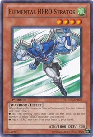 Image of Elemental HERO Stratos (LCGX-EN024) - Legendary Collection 2 1st Edition