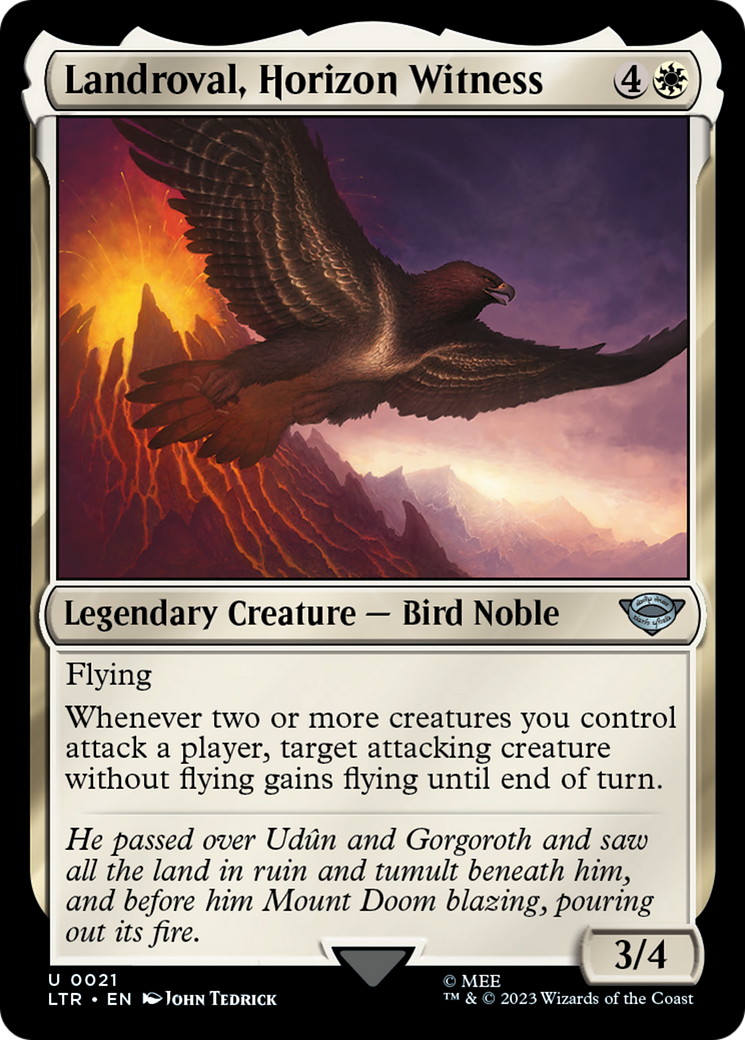 Image of Landroval, Horizon Witness (LTR-021) - The Lord of the Rings: Tales of Middle-earth