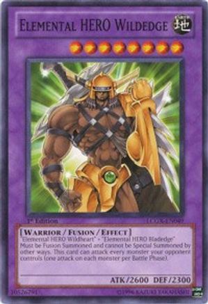 Image of Elemental HERO Wildedge (LCGX-EN049) - Legendary Collection 2 1st Edition