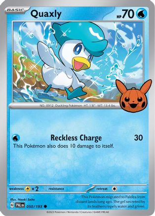 Image of Quaxly 050/193  Trick or Trade BOOster Bundle 2024 - Common