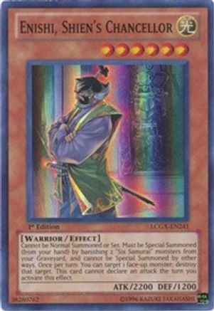 Image of Enishi, Shien's Chancellor (LCGX-EN241) - Legendary Collection 2 1st Edition