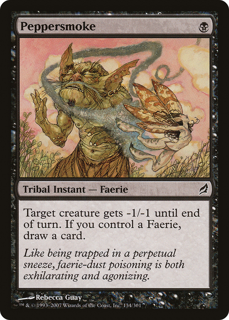 Image of Peppersmoke (LRW-134) - Lorwyn Foil