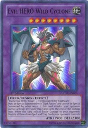 Image of Evil HERO Wild Cyclone (LCGX-EN070) - Legendary Collection 2 1st Edition