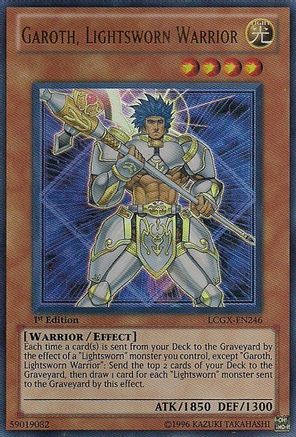 Image of Garoth, Lightsworn Warrior (LCGX-EN246) - Legendary Collection 2 1st Edition