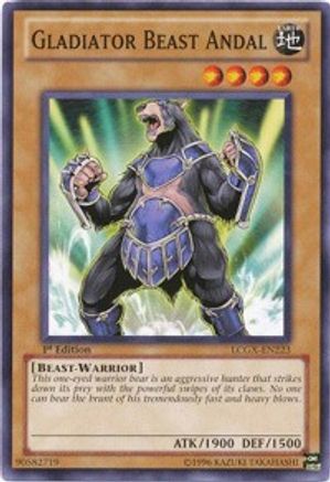 Image of Gladiator Beast Andal (LCGX-EN223) - Legendary Collection 2 Unlimited