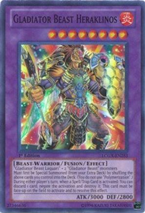 Image of Gladiator Beast Heraklinos (LCGX-EN253) - Legendary Collection 2 Unlimited
