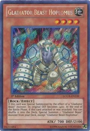 Image of Gladiator Beast Hoplomus (LCGX-EN239) - Legendary Collection 2 1st Edition