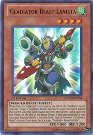 Image of Gladiator Beast Lanista (LCGX-EN252) - Legendary Collection 2 Unlimited