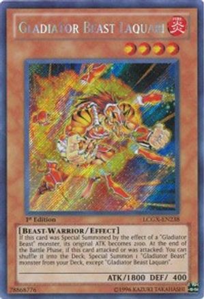 Image of Gladiator Beast Laquari (LCGX-EN238) - Legendary Collection 2 Unlimited