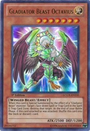 Image of Gladiator Beast Octavius (LCGX-EN235) - Legendary Collection 2 Unlimited