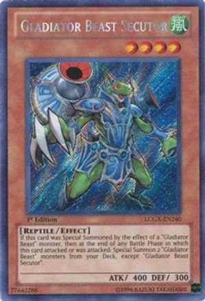 Image of Gladiator Beast Secutor (LCGX-EN240) - Legendary Collection 2 Unlimited