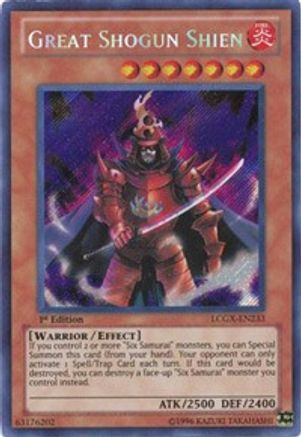 Image of Great Shogun Shien (LCGX-EN233) - Legendary Collection 2 1st Edition