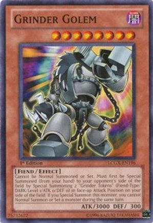 Image of Grinder Golem (LCGX-EN196) - Legendary Collection 2 Unlimited