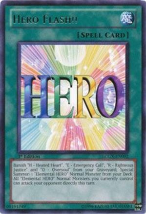 Image of Hero Flash!! (LCGX-EN092) - Legendary Collection 2 1st Edition