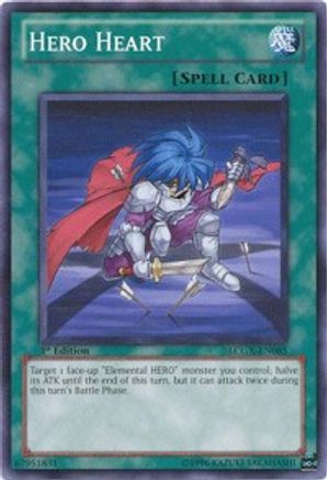Image of Hero Heart (LCGX-EN085) - Legendary Collection 2 Unlimited