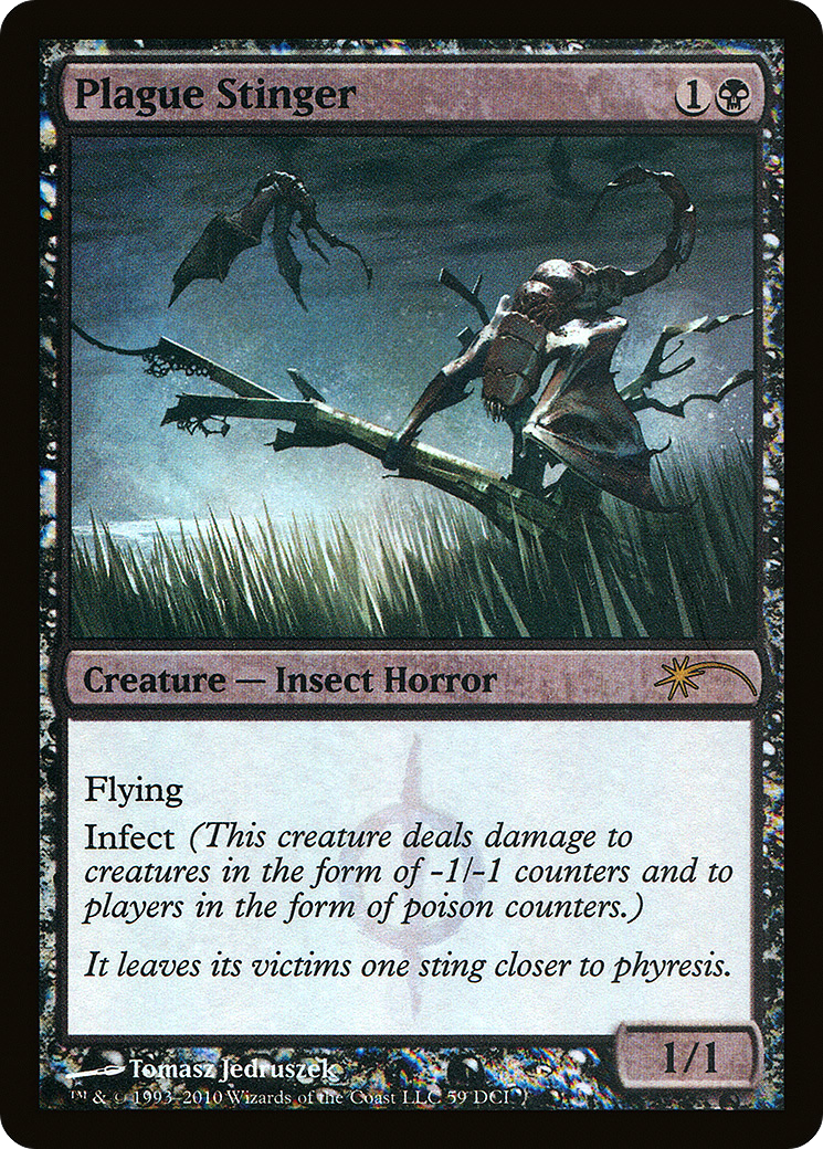 Image of Plague Stinger (WPN-059) - DCI Promos Foil