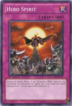 Image of Hero Spirit (LCGX-EN117) - Legendary Collection 2 1st Edition