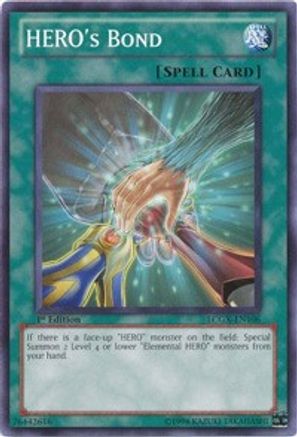 Image of HERO'S Bond (LCGX-EN106) - Legendary Collection 2 1st Edition