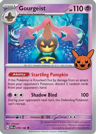 Image of Gourgeist 078/182  Trick or Trade BOOster Bundle 2024 - Uncommon