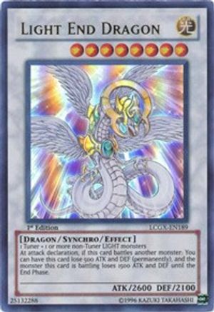 Image of Light End Dragon (LCGX-EN189) - Legendary Collection 2 1st Edition