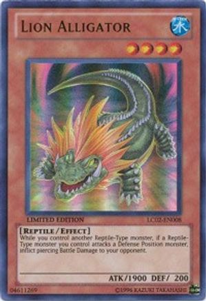 Image of Lion Alligator (LC02-EN008) - Legendary Collection 2 Limited