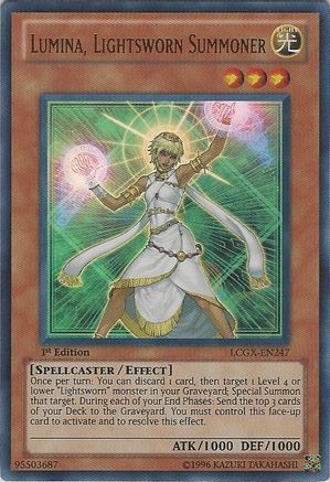 Image of Lumina, Lightsworn Summoner (LCGX-EN247) - Legendary Collection 2 1st Edition