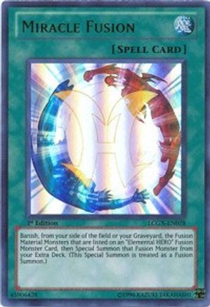 Image of Miracle Fusion (LCGX-EN078) - Legendary Collection 2 1st Edition