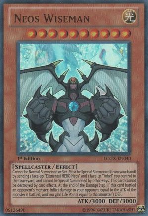 Image of Neos Wiseman (LCGX-EN040) - Legendary Collection 2 1st Edition