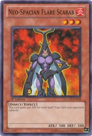 Image of Neo-Spacian Flare Scarab (LCGX-EN018) - Legendary Collection 2 1st Edition