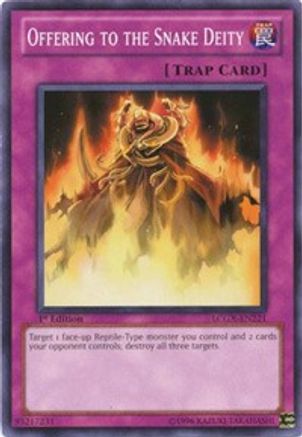 Image of Offering to the Snake Deity (LCGX-EN221) - Legendary Collection 2 1st Edition