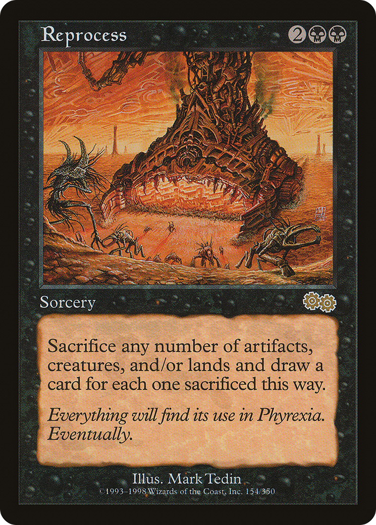 Image of Reprocess (USG-154) - Urza's Saga
