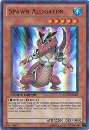 Image of Spawn Alligator (LC02-EN009) - Legendary Collection 2 Limited