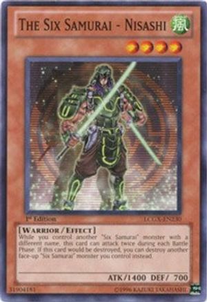 Image of The Six Samurai - Nisashi (LCGX-EN230) - Legendary Collection 2 1st Edition