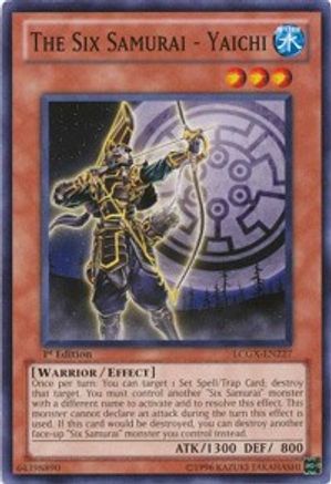 Image of The Six Samurai - Yaichi (LCGX-EN227) - Legendary Collection 2 1st Edition