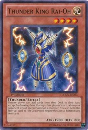 Image of Thunder King Rai-Oh (LCGX-EN203) - Legendary Collection 2 1st Edition